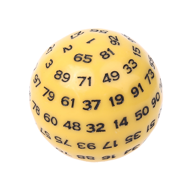 Board Game Digital - 100 Sided Polyhedral Dice D100 Multi