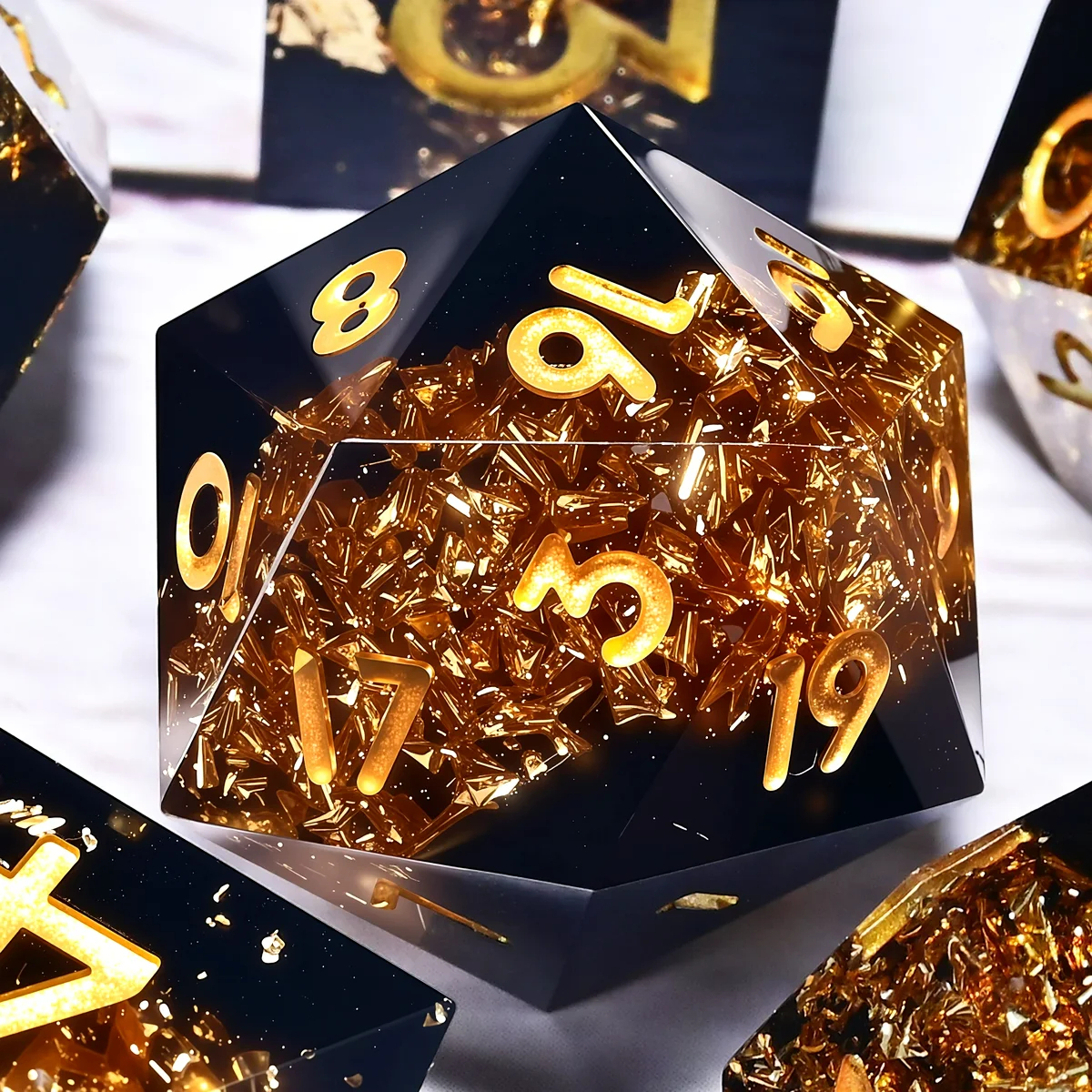 DND Resin Dice 7-Piece Set for - огляд і ціна Board Game Dungeons And Dragons