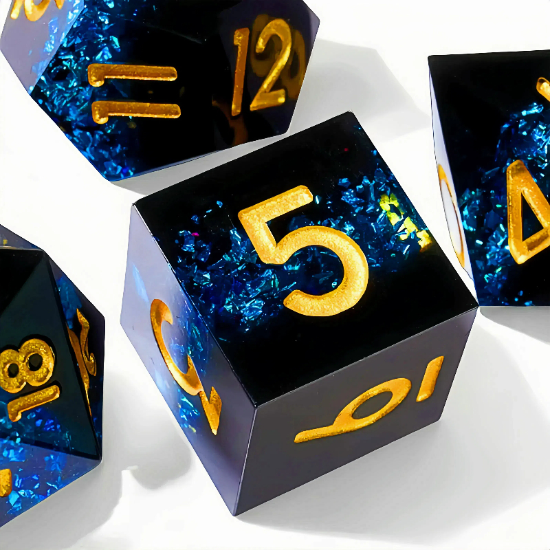 DND Resin Dice 7-Piece Set for - огляд і ціна Board Game Dungeons And Dragons