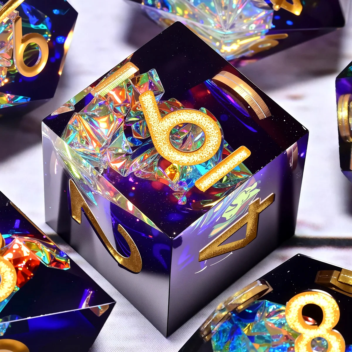 DND Resin Dice 7-Piece Set for - огляд і ціна Board Game Dungeons And Dragons