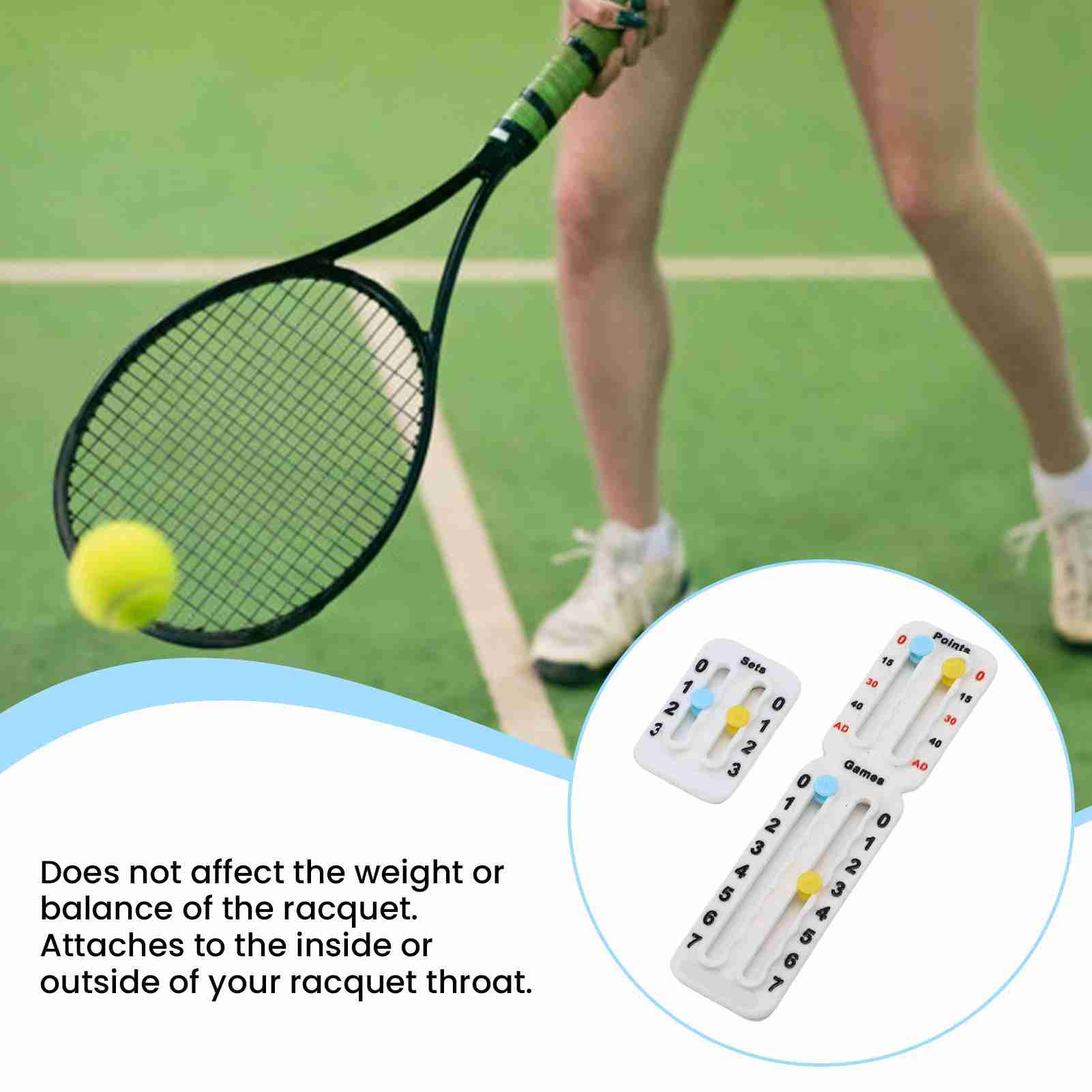Tennis Score Keeper for Racket - огляд і ціна Board Game Ranking