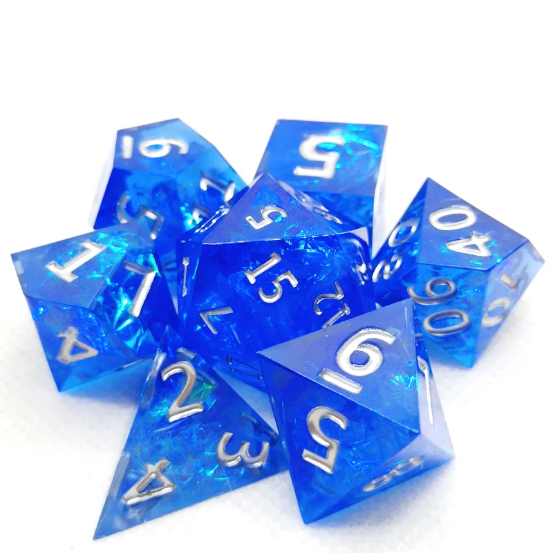7PCS resin sharp polyhedral di - огляд і ціна Dice Set Polyhedral