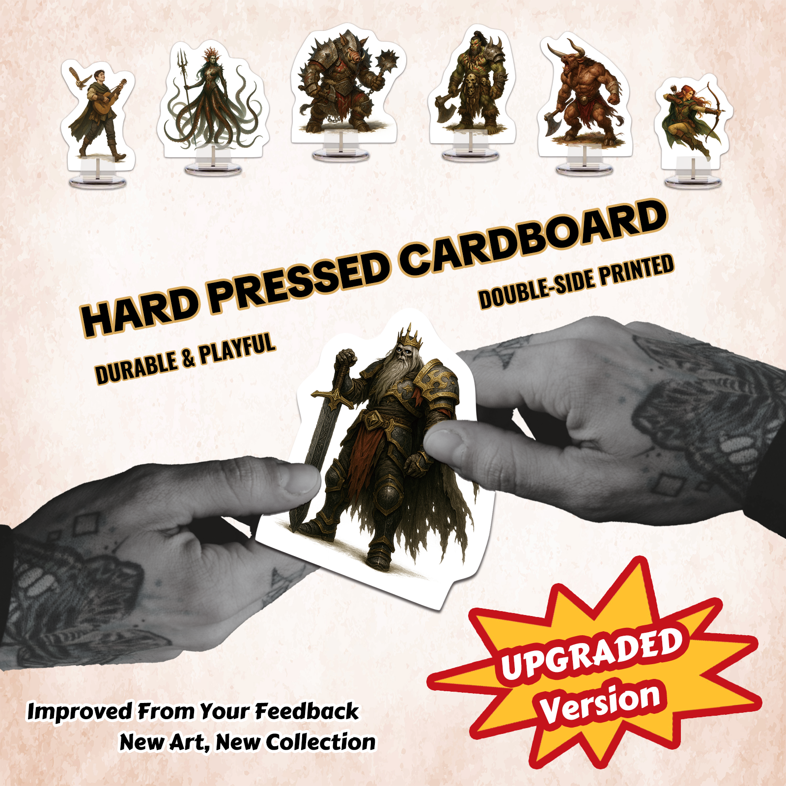 2D Tabletop RPG Board Game Min - огляд і ціна Board Game Dungeons And Dragons