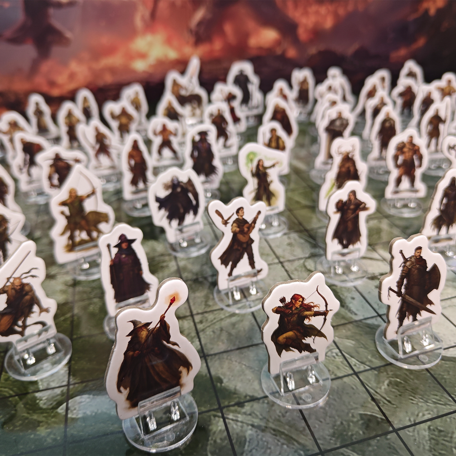 2D Tabletop RPG Board Game Min - огляд і ціна Board Game Dungeons And Dragons