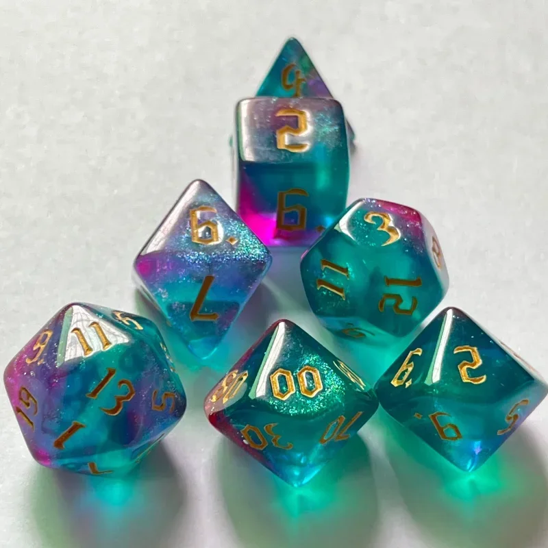 7 Pcs of New Double Colors Dic - огляд і ціна Board Game Digital