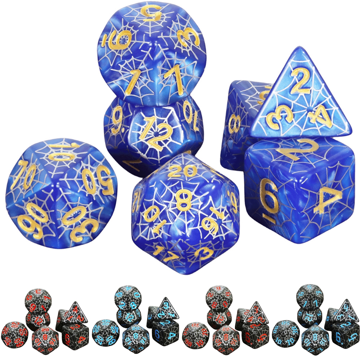 DND Game Dice 7pcs Polyhedral  - огляд і ціна Board Game Web