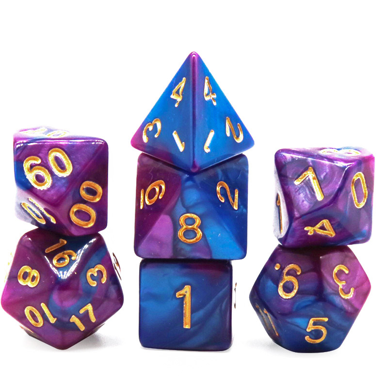 28Pcs/set  4 Color Polyhedral  - огляд і ціна Dice Set Polyhedral