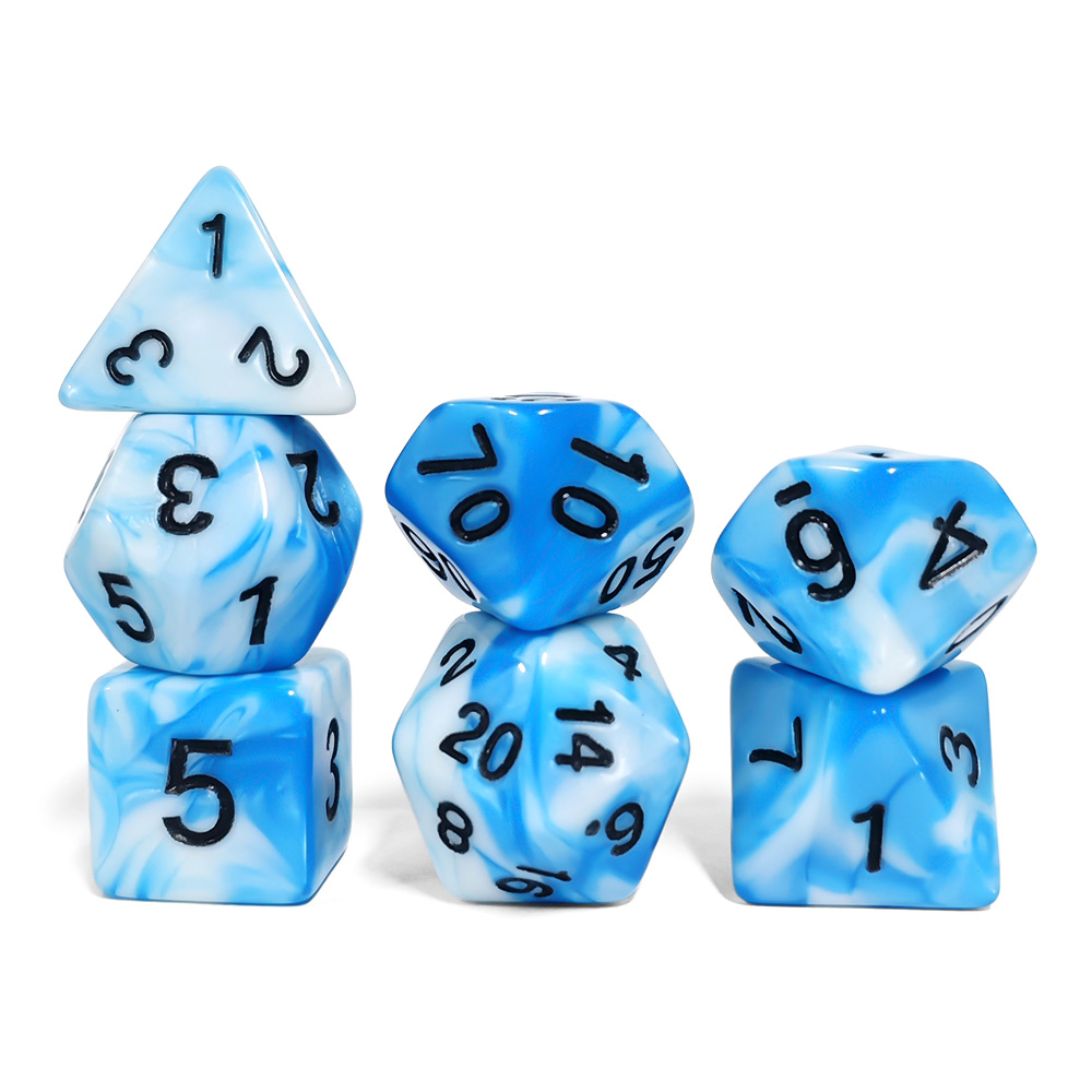28Pcs/set  4 Color Polyhedral  - огляд і ціна Dice Set Polyhedral