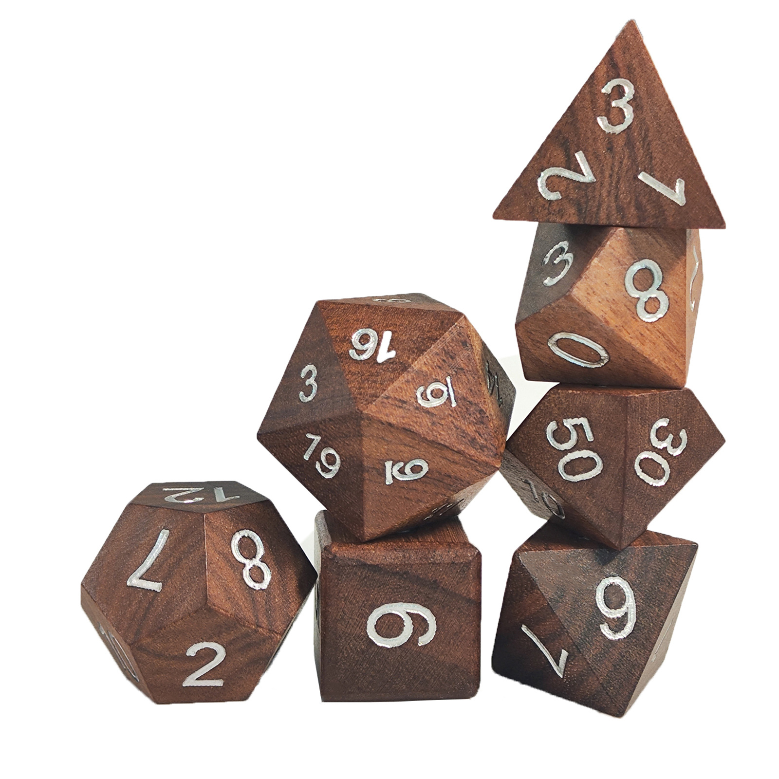 Wooden Dice Set for DND RPG Ga - огляд і ціна Board Game Dungeons And Dragons