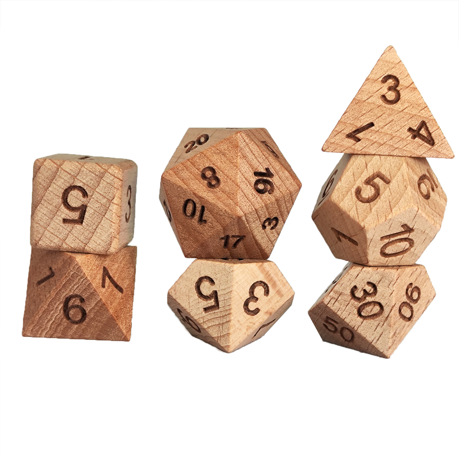 Wooden Dice Set for DND RPG Ga - огляд і ціна Board Game Dungeons And Dragons