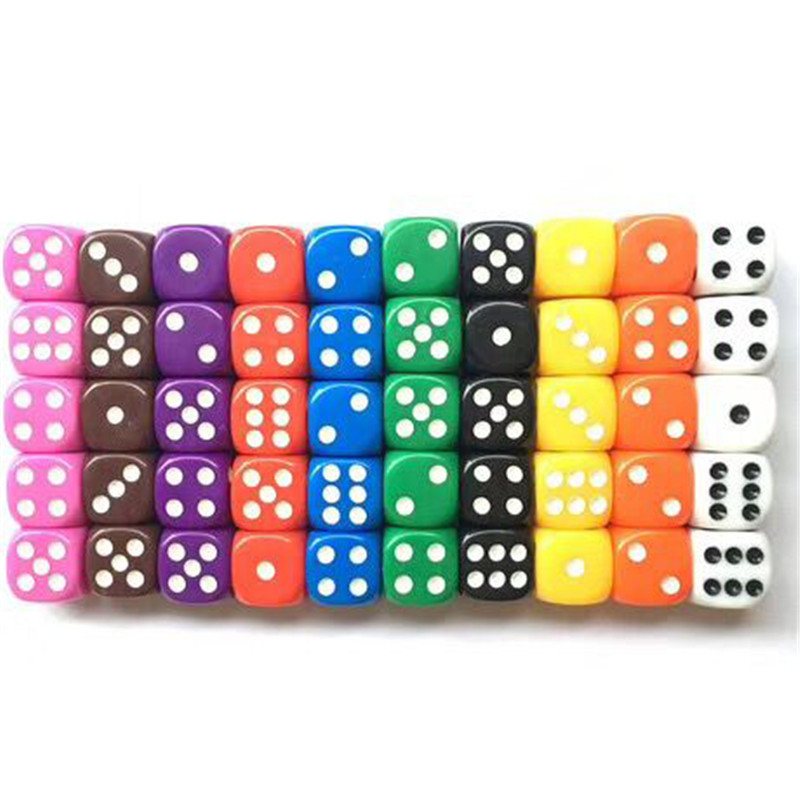 10Pcs High Quality 16mm Multi  - огляд і ціна Board Game Digital