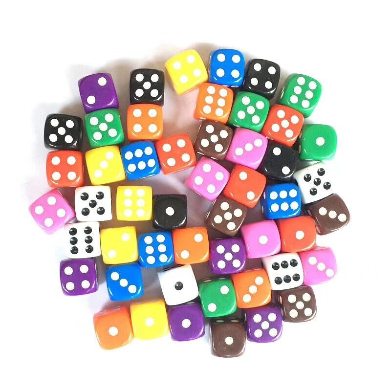 10Pcs High Quality 16mm Multi  - огляд і ціна Board Game Digital
