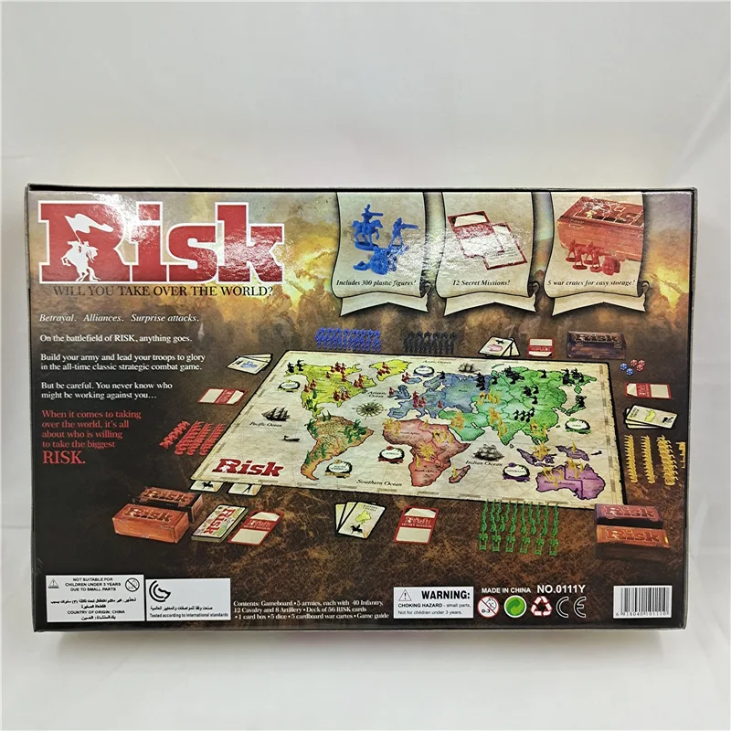 RISK Strategy Board Game suita - огляд і ціна Board Game Risk
