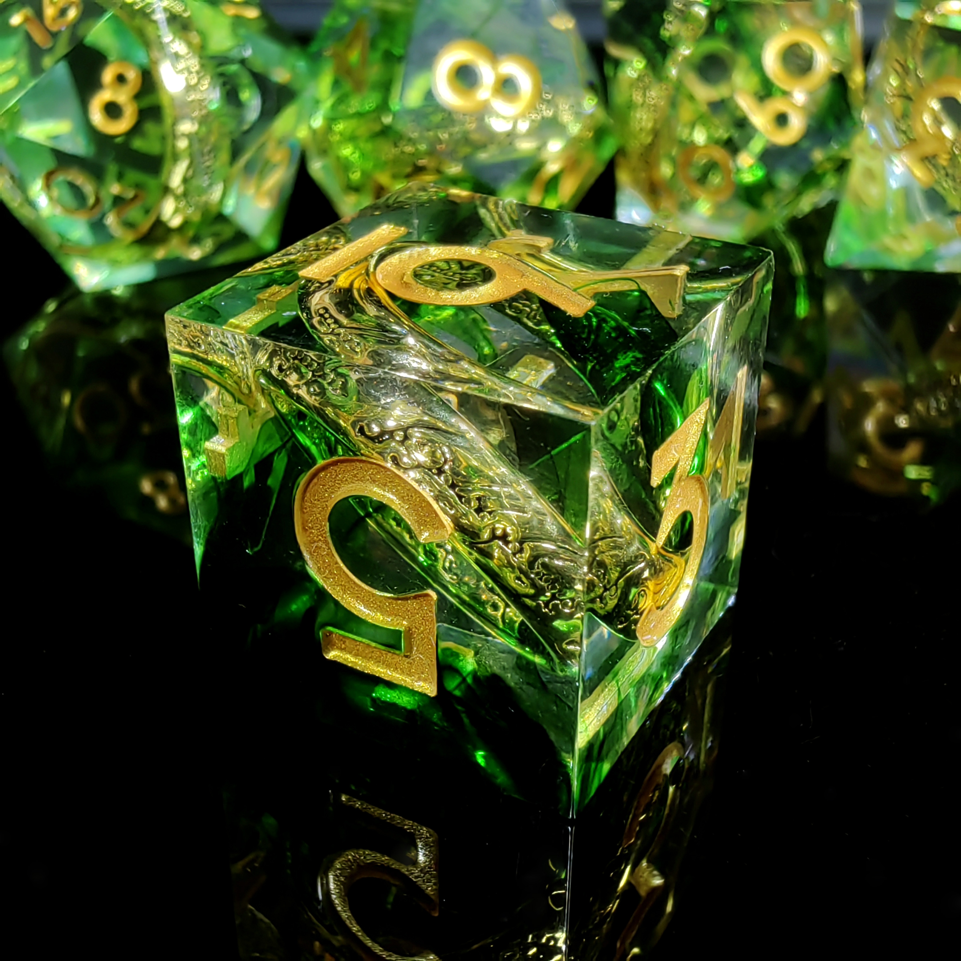 DnD Dice Set - 7pc Resin Polyh - огляд і ціна Dice Set Polyhedral
