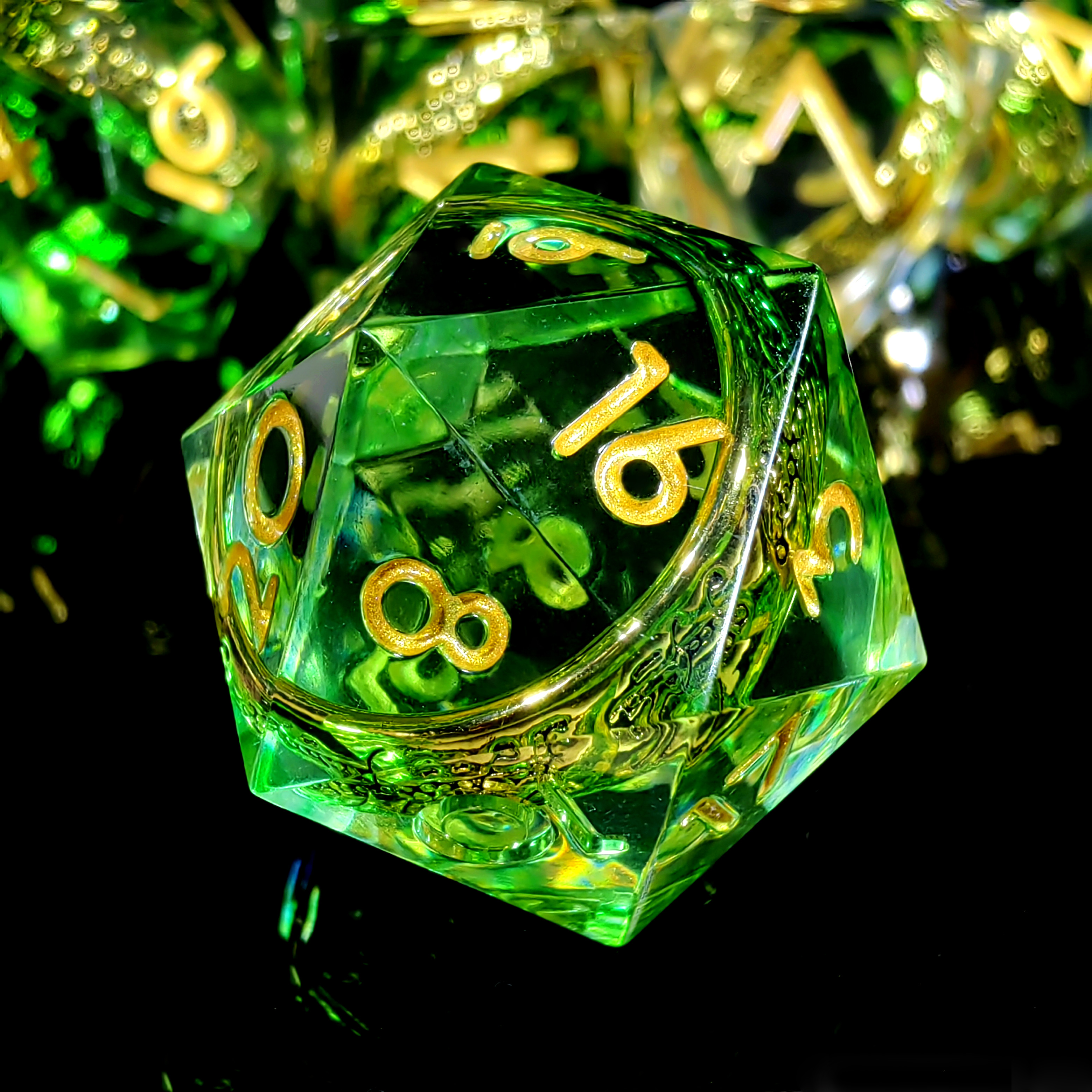 DnD Dice Set - 7pc Resin Polyh - огляд і ціна Dice Set Polyhedral