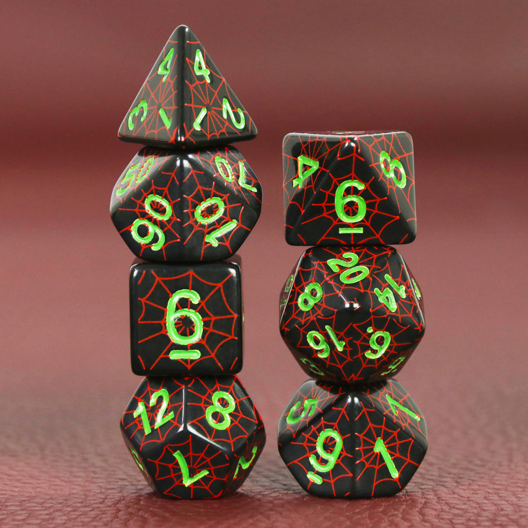 Polyhedral DND Dice Set in Spi - огляд і ціна Board Game Web