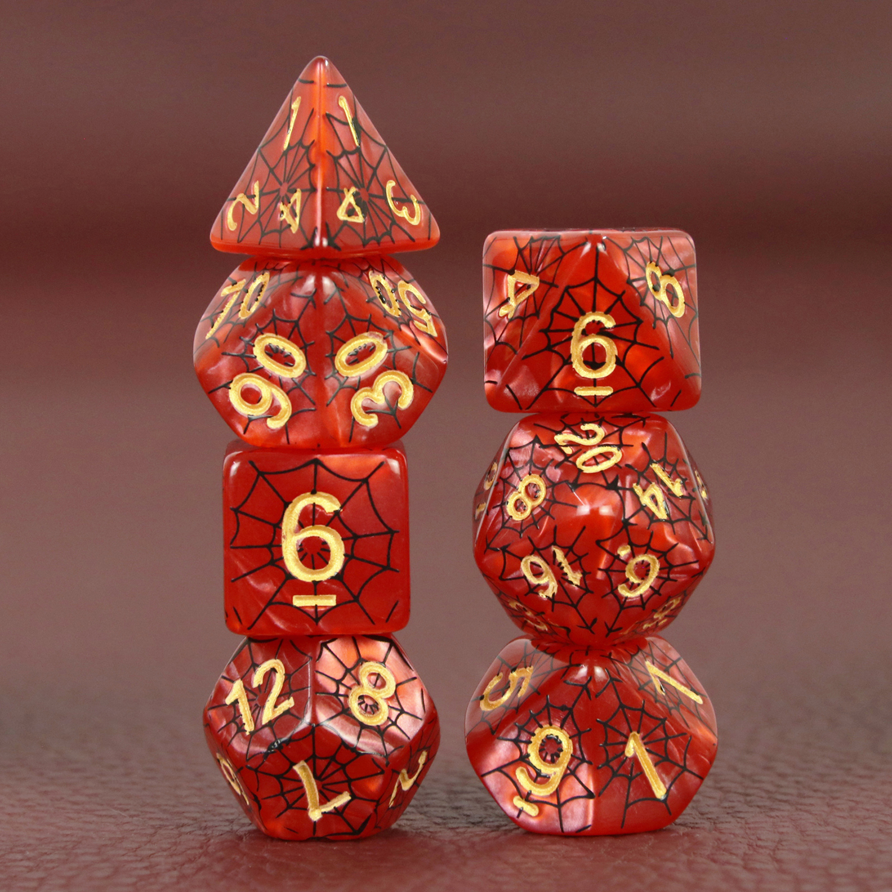 Polyhedral DND Dice Set in Spi - огляд і ціна Board Game Web