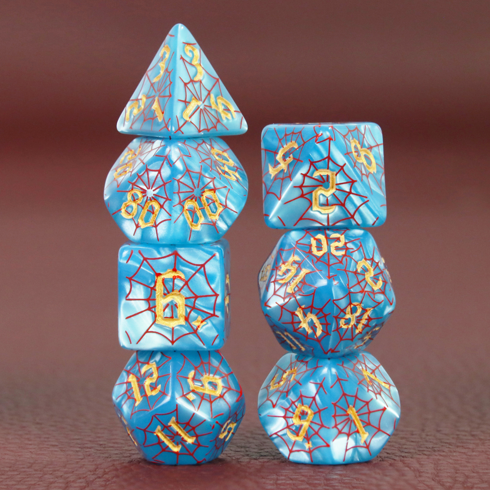 Polyhedral DND Dice Set in Spi - огляд і ціна Board Game Web