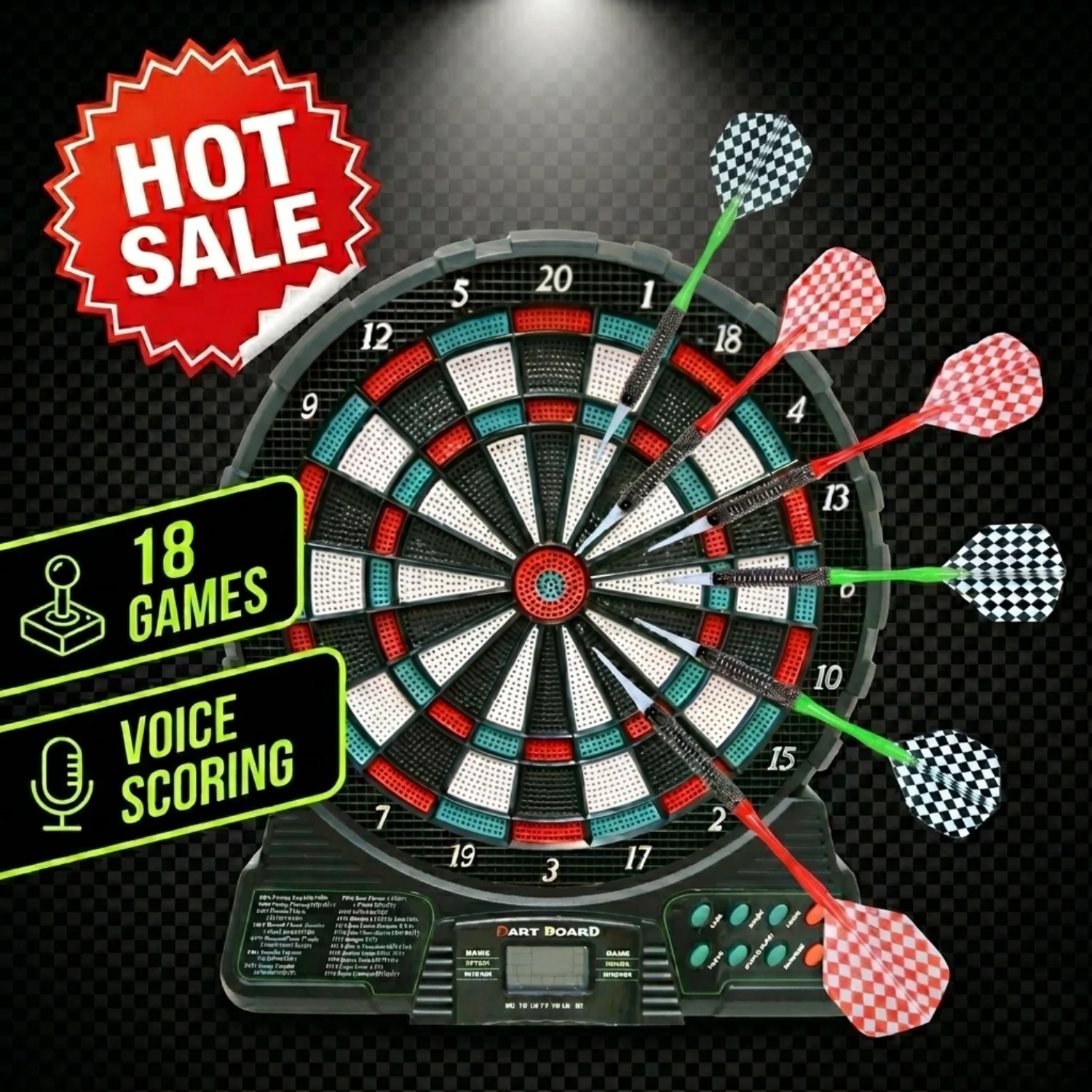 DartVibe Electronic Dart Board - огляд і ціна Board Game Ranking