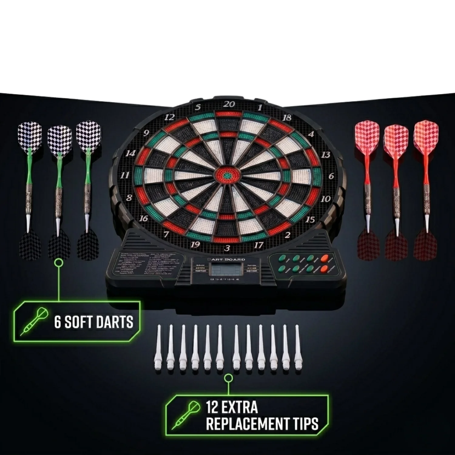 DartVibe Electronic Dart Board - огляд і ціна Board Game Ranking