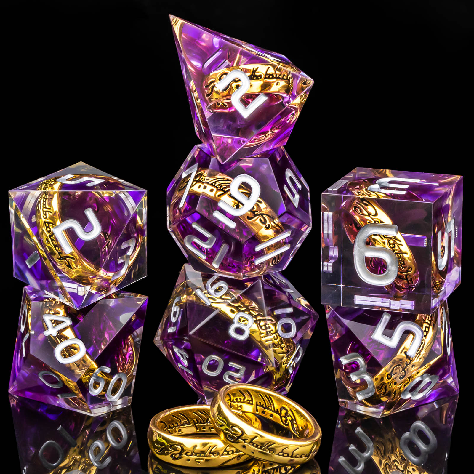 Magic Lord Rings DND Dice Set, - огляд і ціна Board Game Dungeons And Dragons