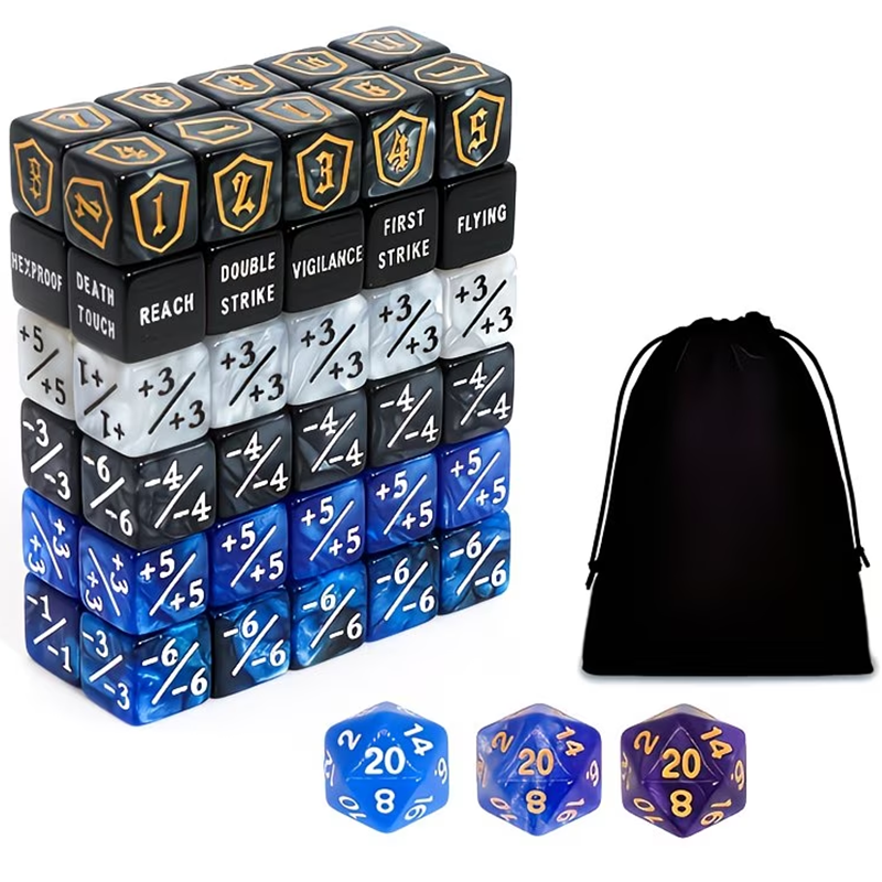 63PCSCounting D6 Dice Set, sui - огляд і ціна Board Game Dungeons And Dragons
