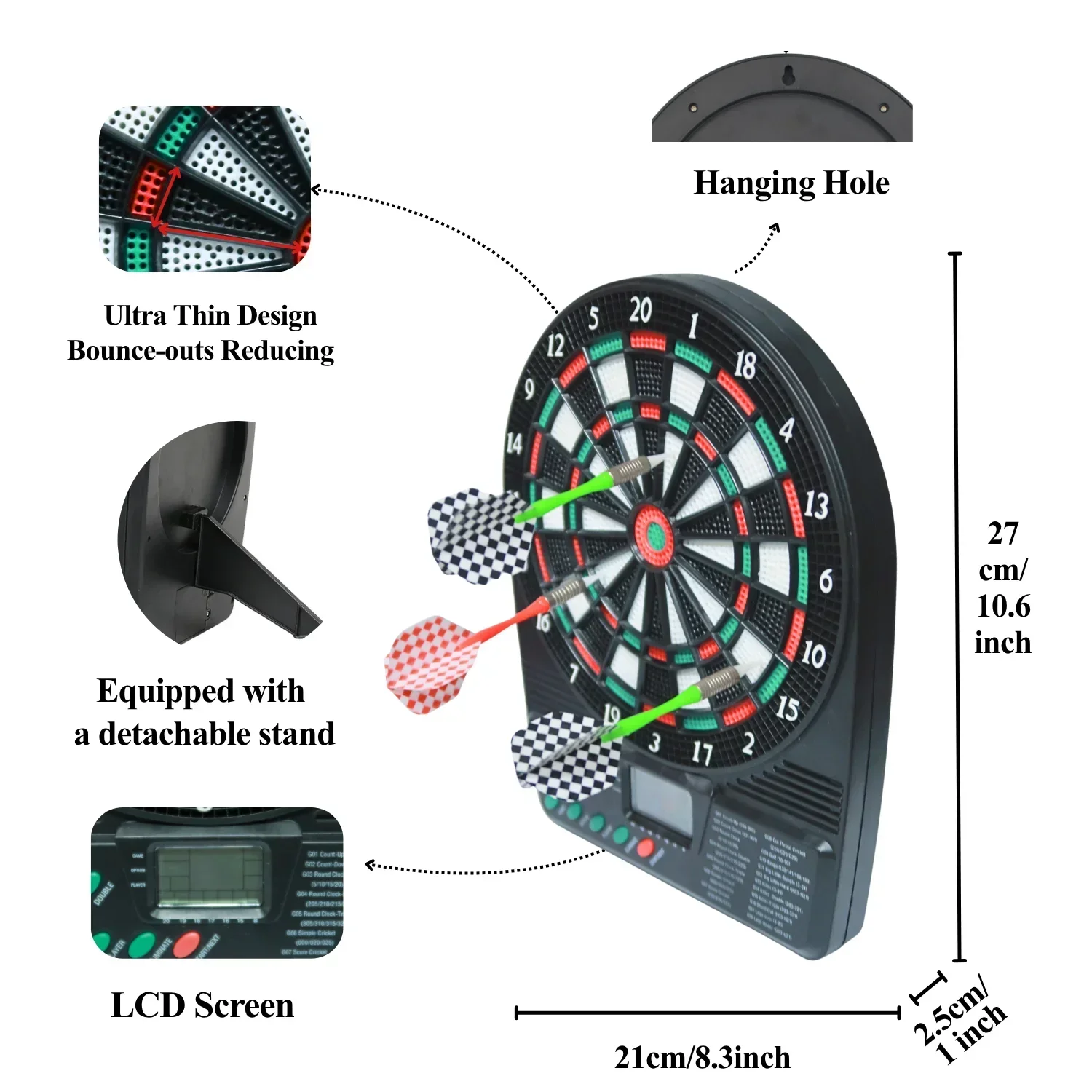 5P Portable Electronic Dartboa - огляд і ціна Board Game Digital