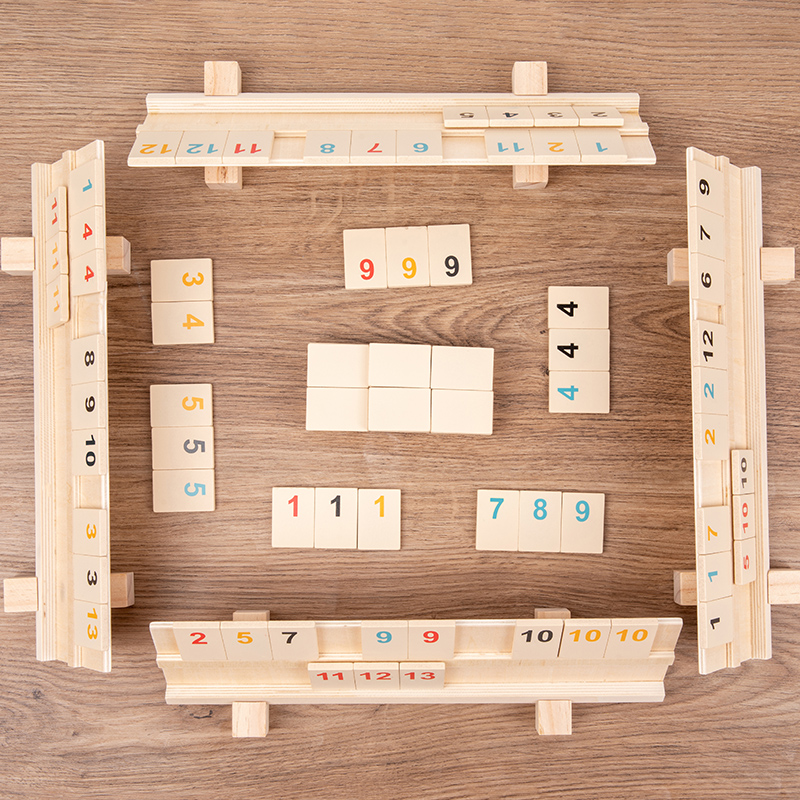 Wooden Fast Moving Tile Classi - огляд і ціна Board Game Digital