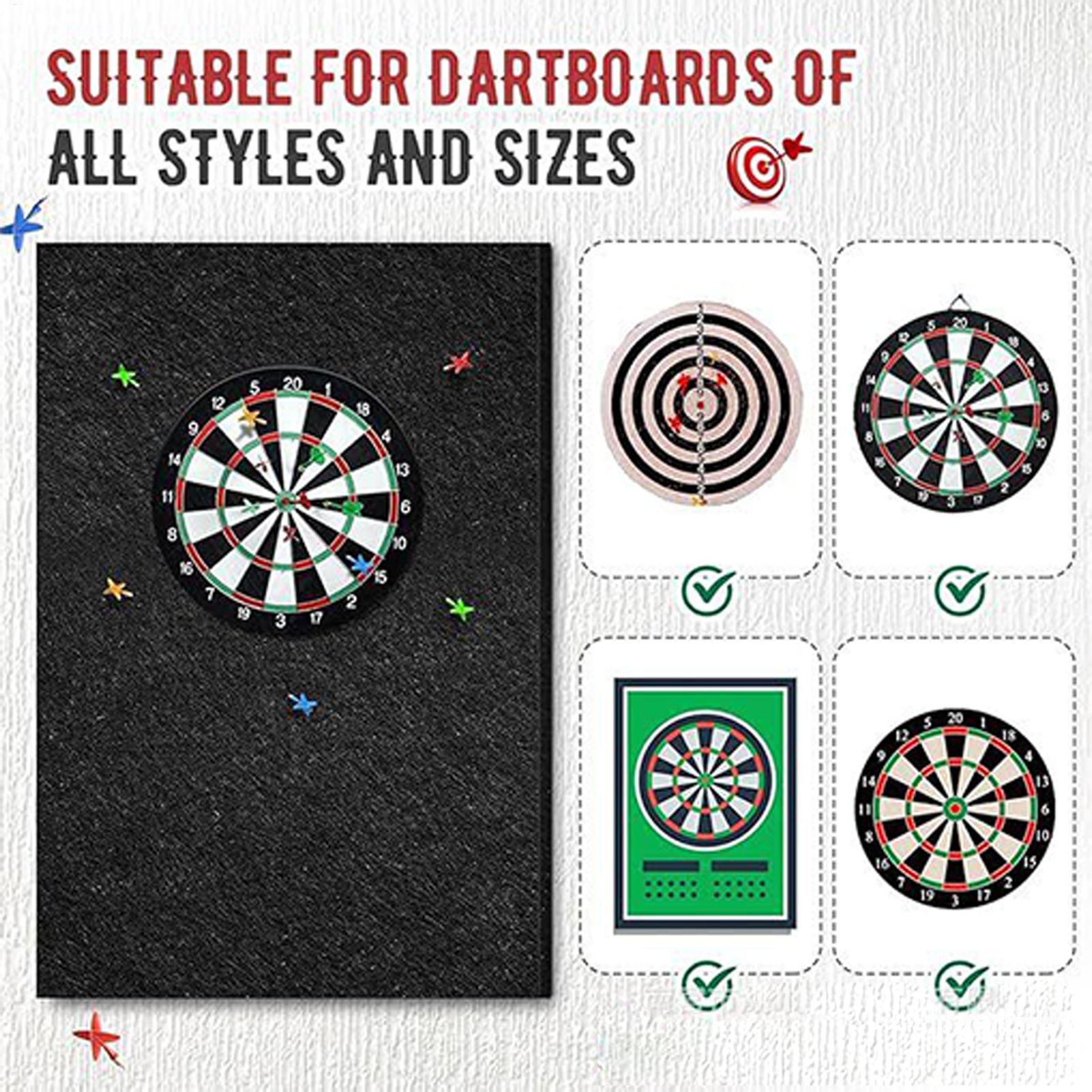 Dart Board Wall Protector Felt - огляд і ціна Board Game Room