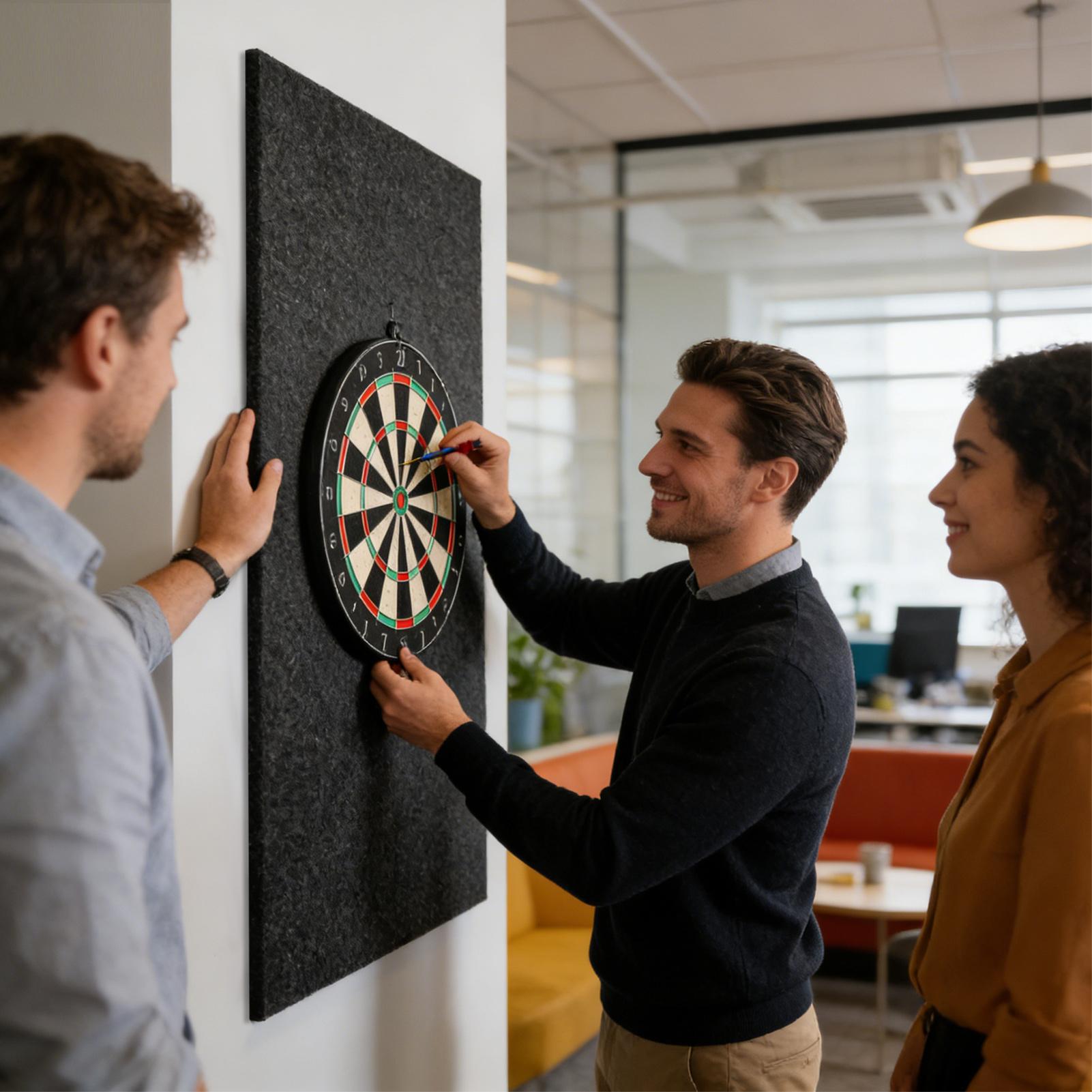 Dart Board Wall Protector Felt - огляд і ціна Board Game Room