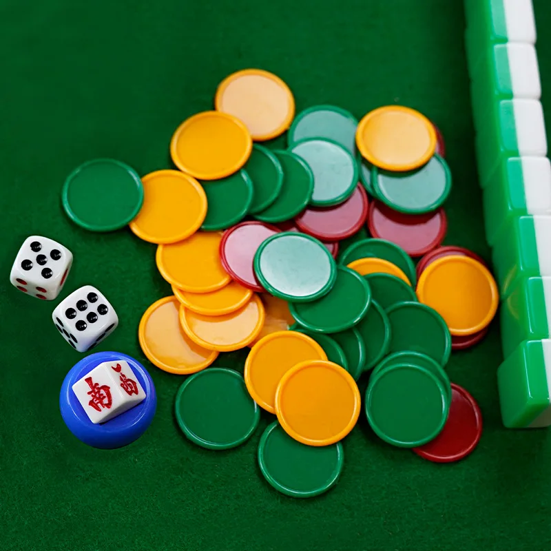 Poker Chips 3.2cm 3 Colors Pla - огляд і ціна Board Game Room