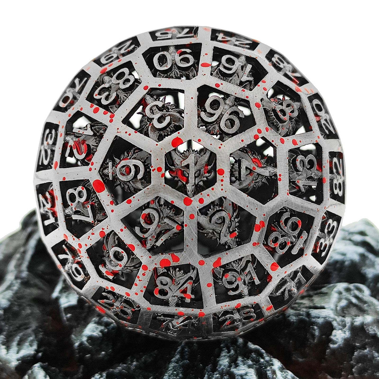 Metal Hollow D100 DND Dice Set - огляд і ціна Board Game Dungeons And Dragons