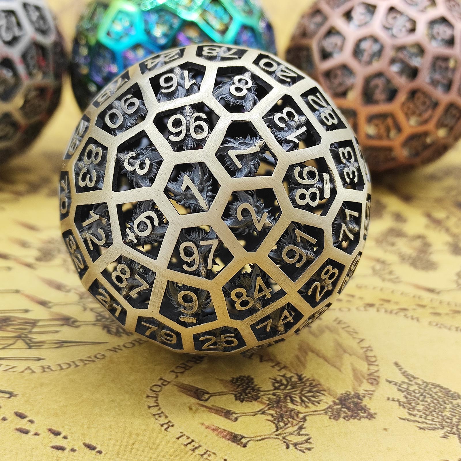 Metal Hollow D100 DND Dice Set - огляд і ціна Board Game Dungeons And Dragons