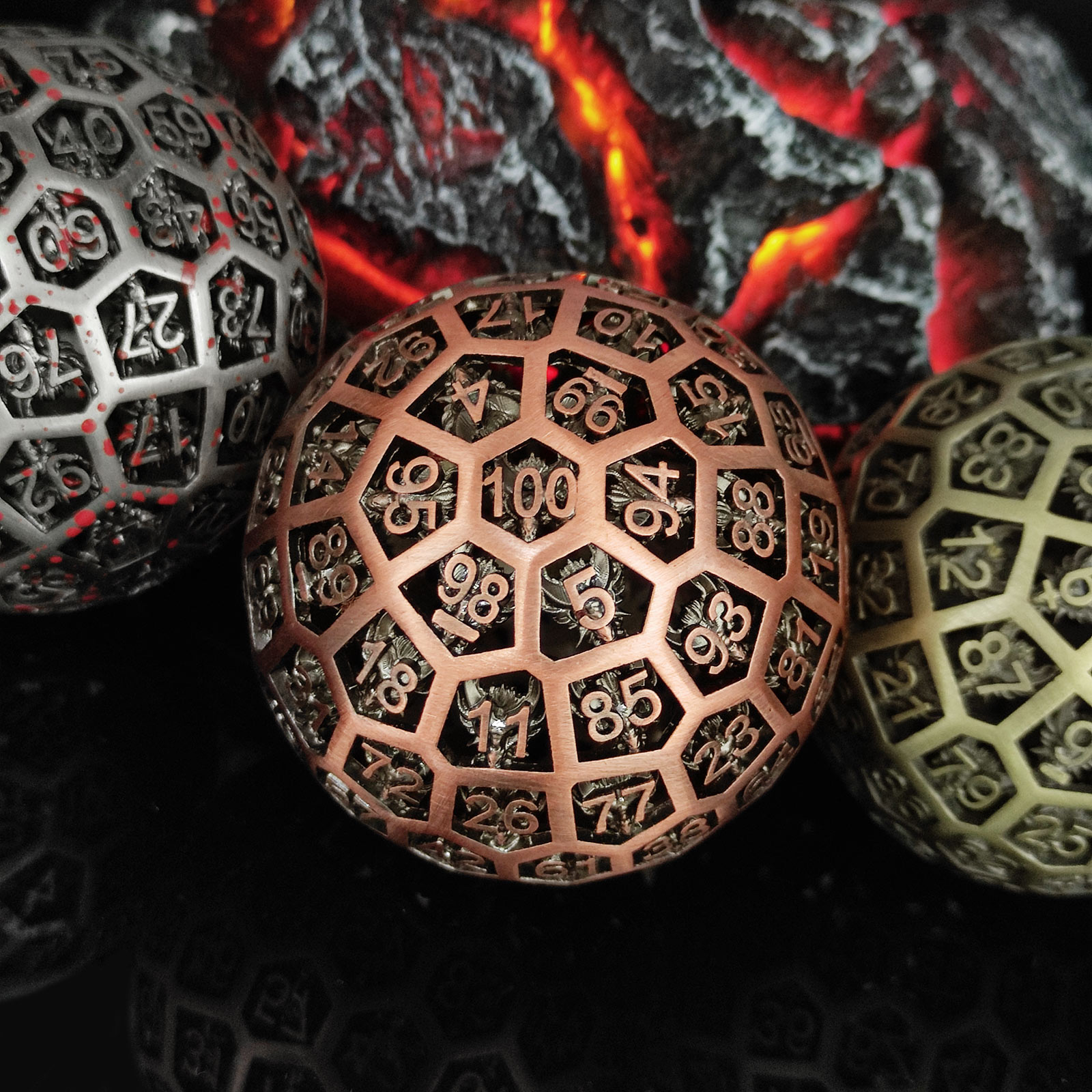 Metal Hollow D100 DND Dice Set - огляд і ціна Board Game Dungeons And Dragons