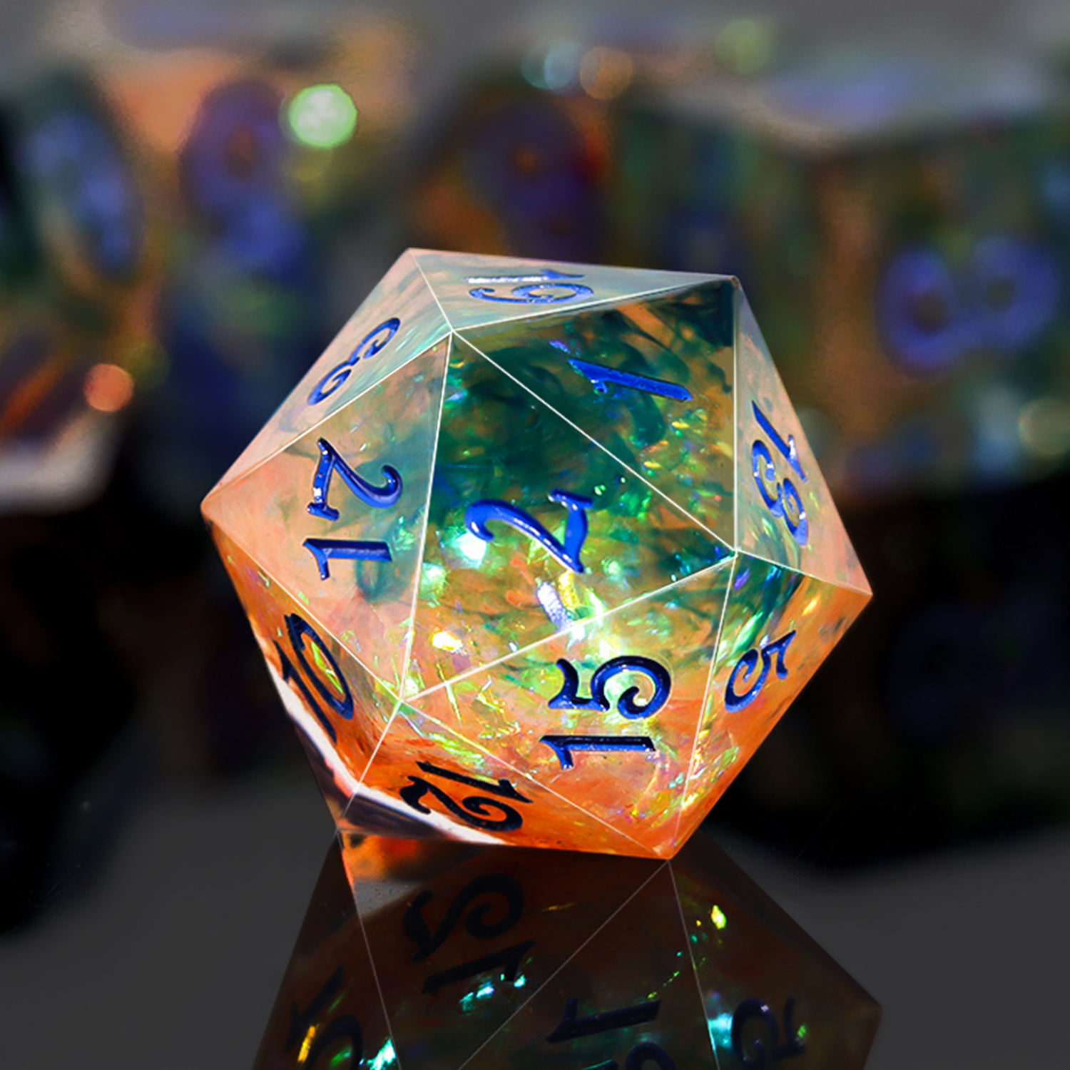 DND Polyhedral Dice Set Irides - огляд і ціна Dice Set Polyhedral