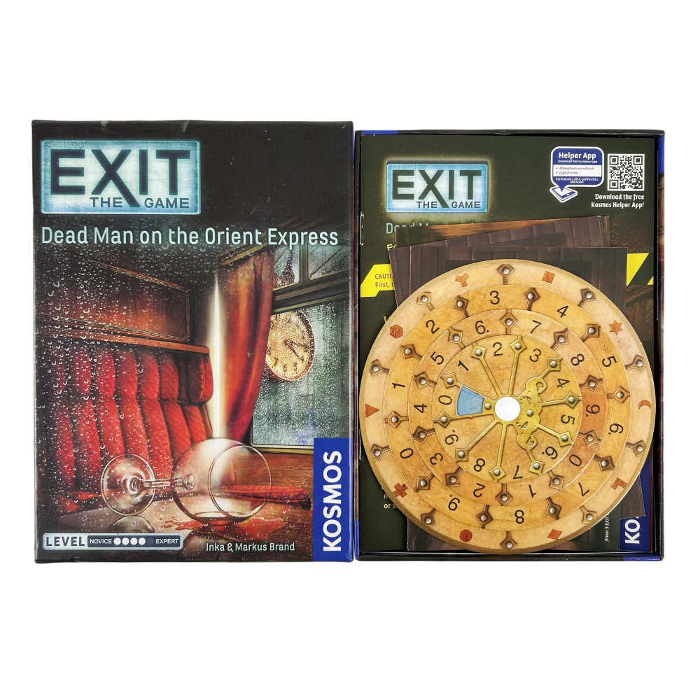 Exit Card Game The Abandoned C - огляд і ціна Board Game Risk