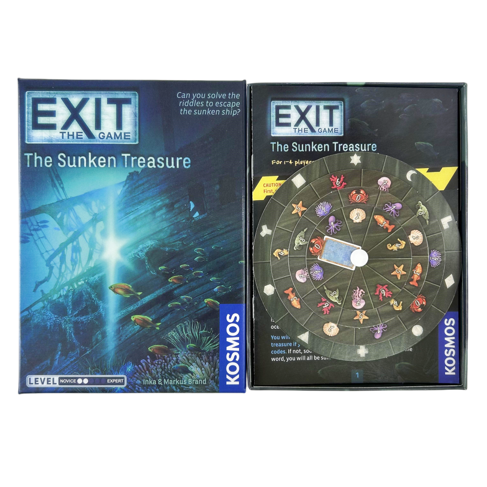 Exit Card Game The Abandoned C - огляд і ціна Board Game Risk