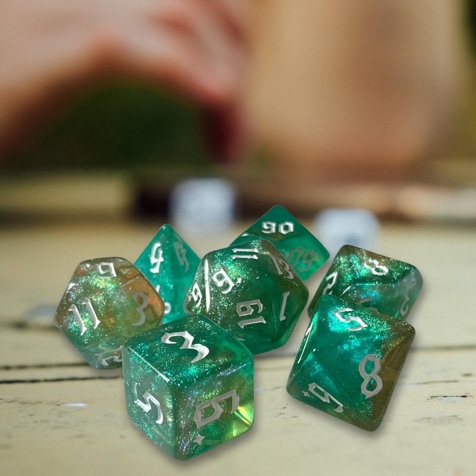 7/10PCS Role Playing Game Dice - огляд і ціна Board Game Digital