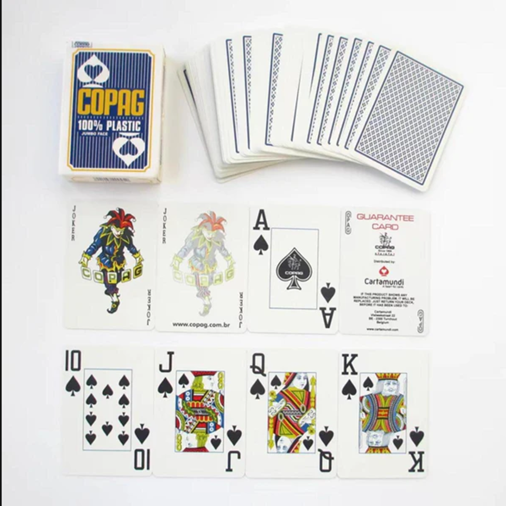 Copag Jumbo Face Plastic Marke - огляд і ціна Board Game Ranking