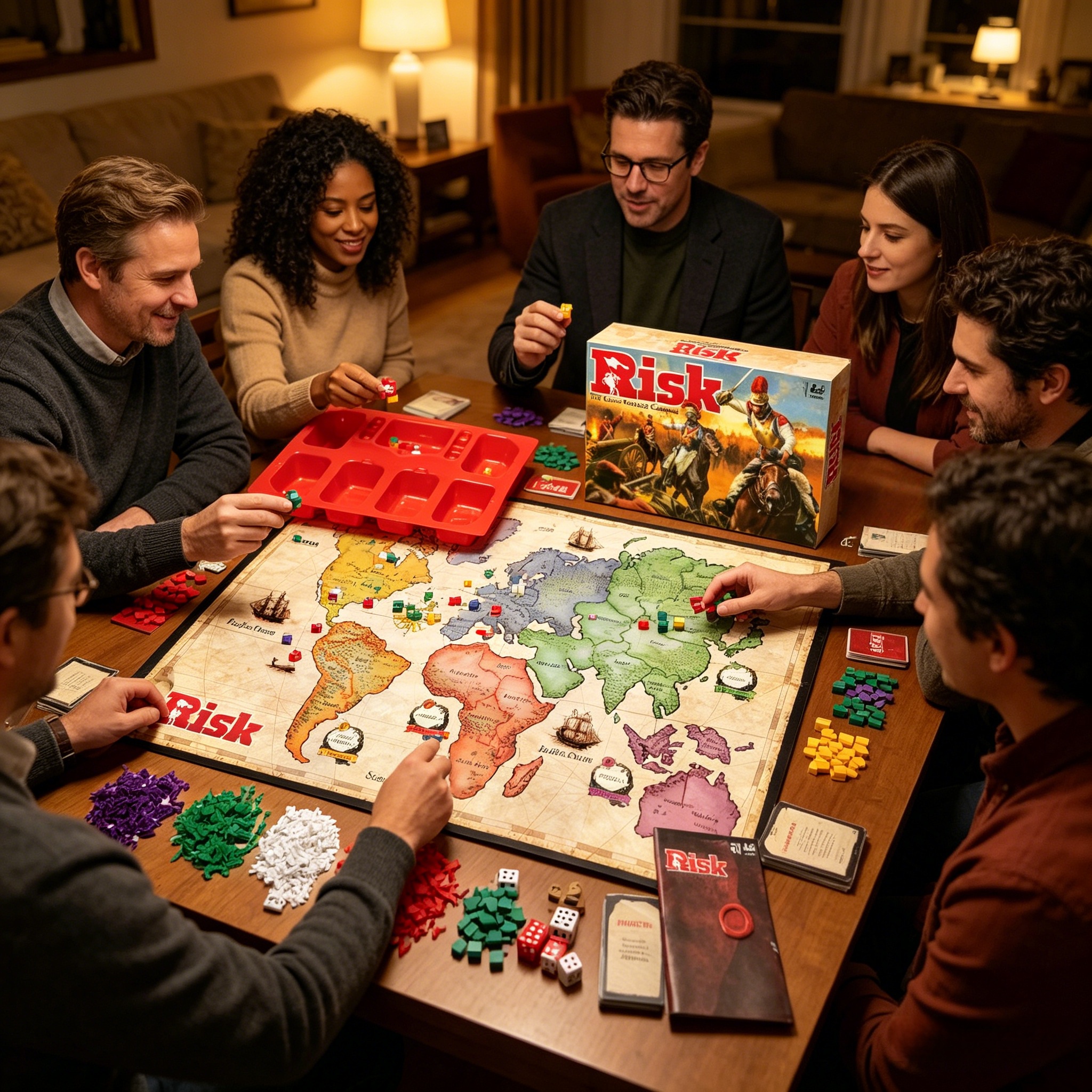 Risk Strategy Board Game - Wor - огляд і ціна Board Game Risk