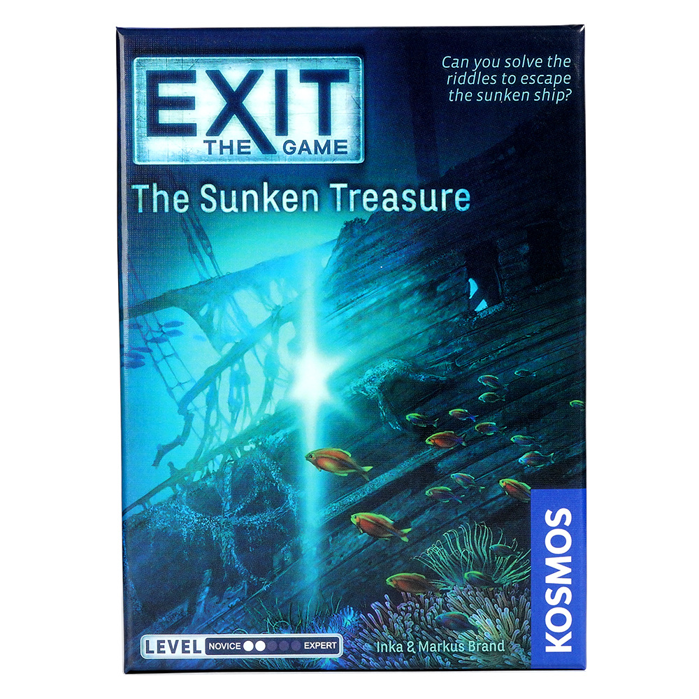 EXIT: The Sunken Treasure - Un - огляд і ціна Board Game Room