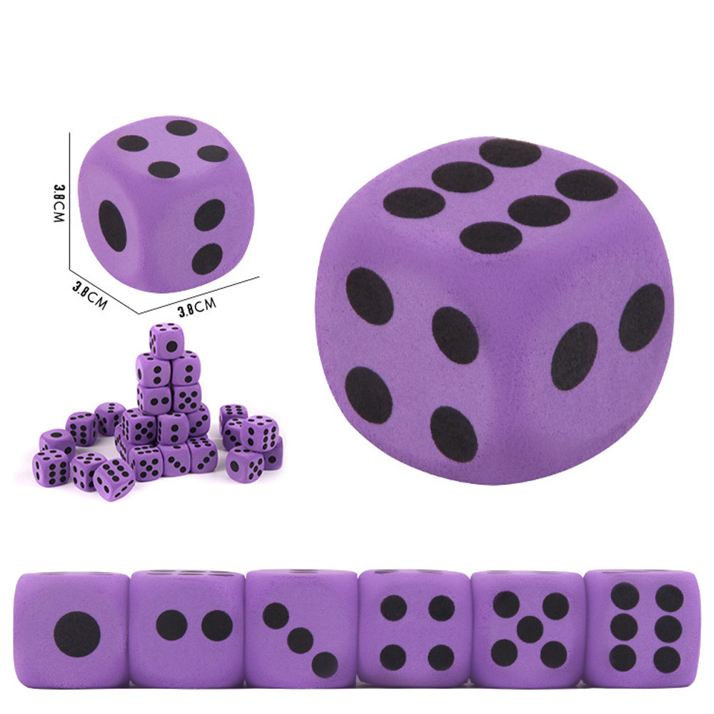 38mm Giant EVA Foam Dice Large - огляд і ціна Board Game Digital