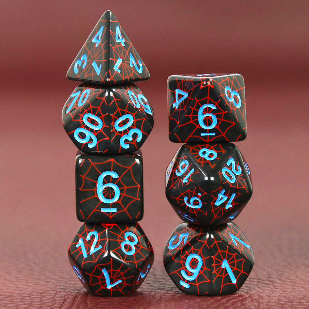 DND Dice Set 7pcs D4-D20 Polyh - огляд і ціна Board Game Web