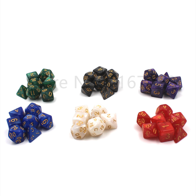 7Pcs Multifaceted Double-Color - огляд і ціна Board Game Digital