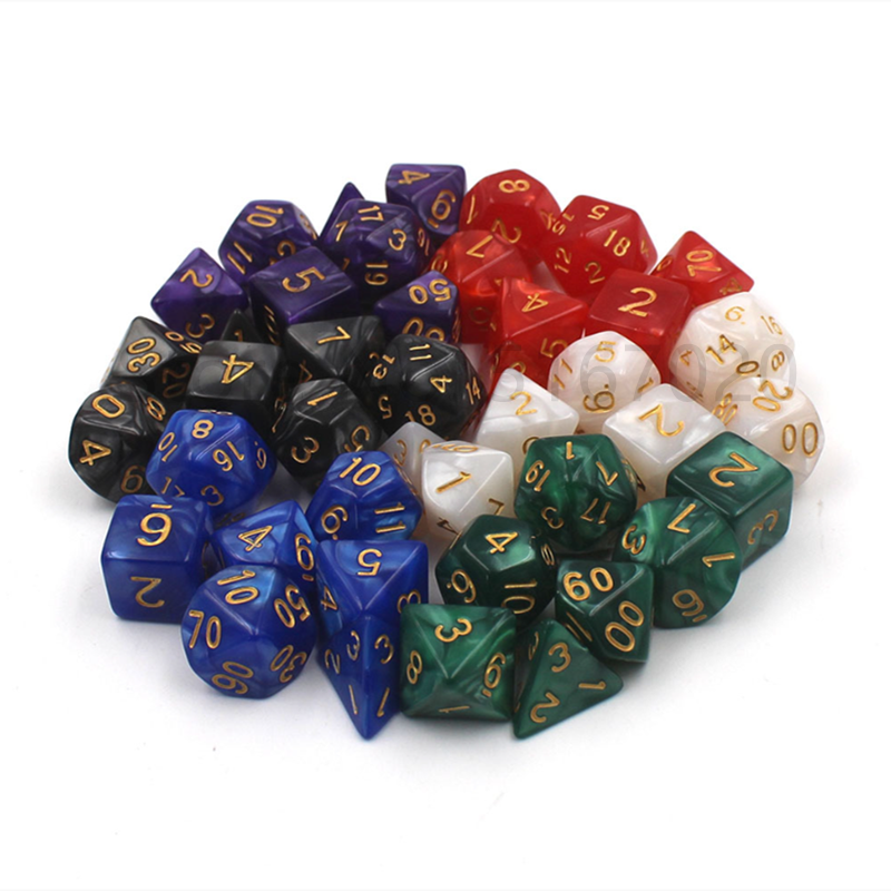 7Pcs Multifaceted Double-Color - огляд і ціна Board Game Digital
