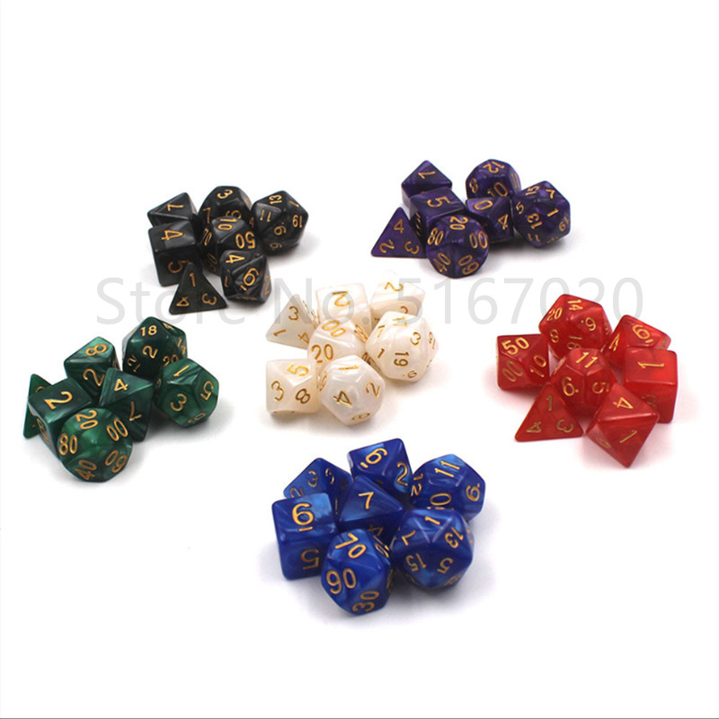 7Pcs Multifaceted Double-Color - огляд і ціна Board Game Digital