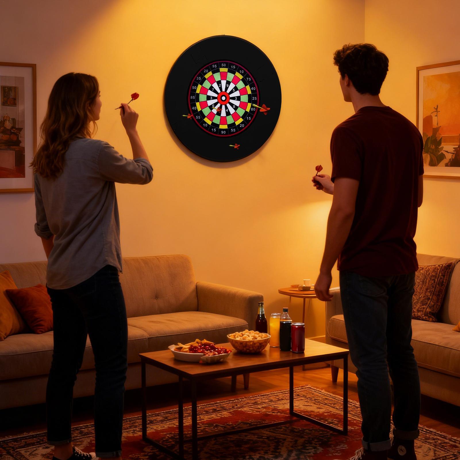 18inch Dart Board Wall Protect - огляд і ціна Board Game Room