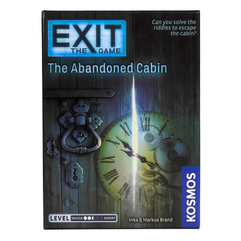 Exit Card Game The Abandoned C - огляд і ціна Board Game Risk