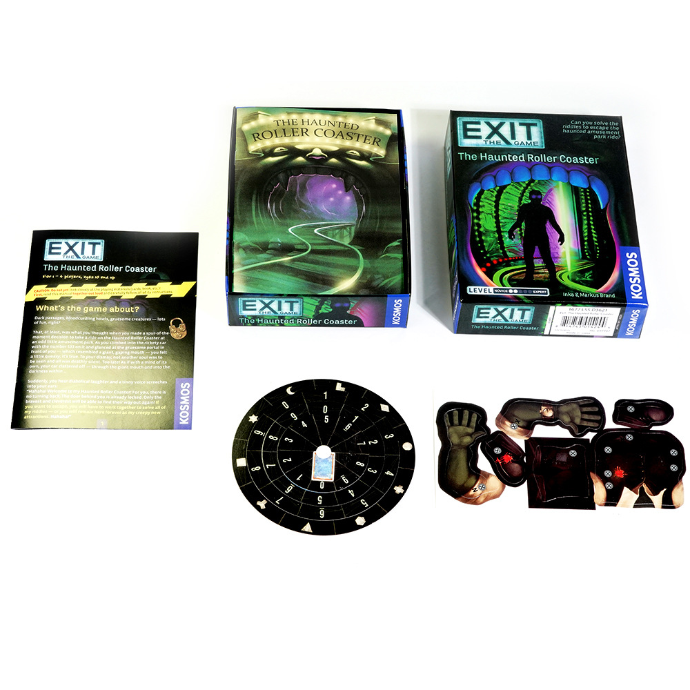 EXIT: The Haunted Roller Coast - огляд і ціна Board Game Risk