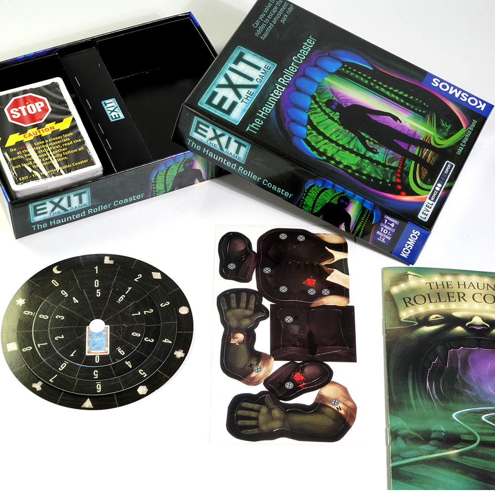 EXIT: The Haunted Roller Coast - огляд і ціна Board Game Risk
